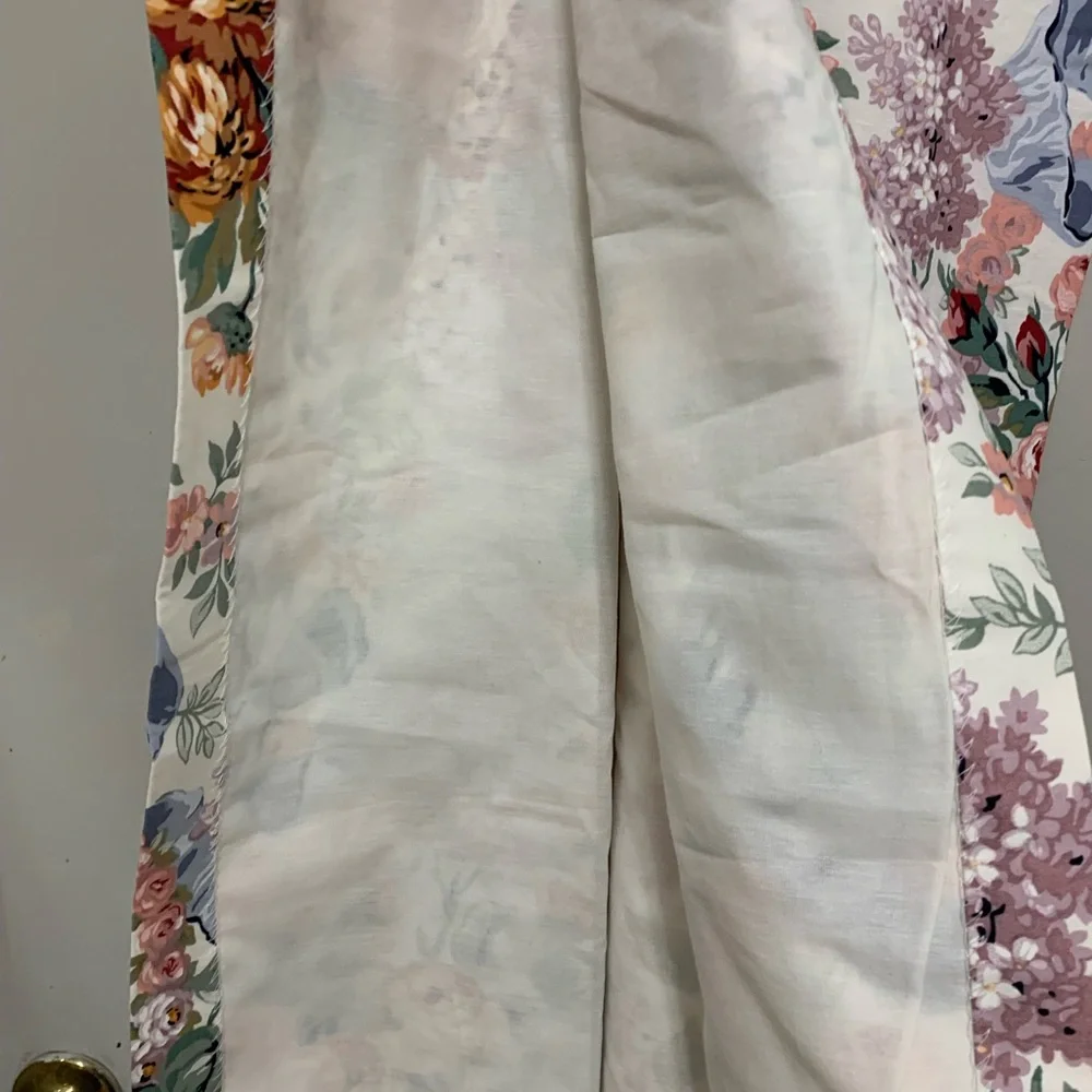 Vintage Ralph Lauren Allison Floral Curtains - Pink, Blue, Green